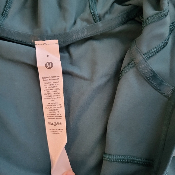 Lululemon define hooded jacket nulu size 8 nwt color storm teal - Picture 7 of 8